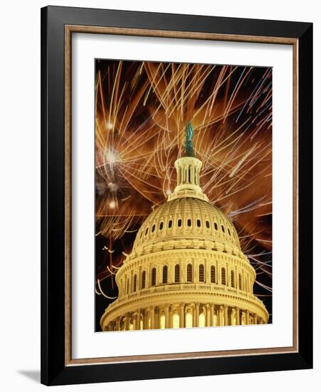 U.S. Capitol Building-Joseph Sohm-Framed Photographic Print