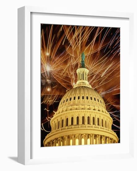 U.S. Capitol Building-Joseph Sohm-Framed Photographic Print