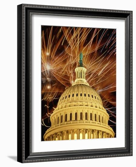 U.S. Capitol Building-Joseph Sohm-Framed Photographic Print