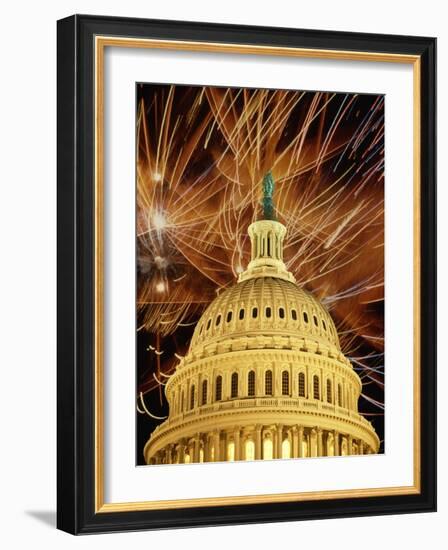 U.S. Capitol Building-Joseph Sohm-Framed Photographic Print