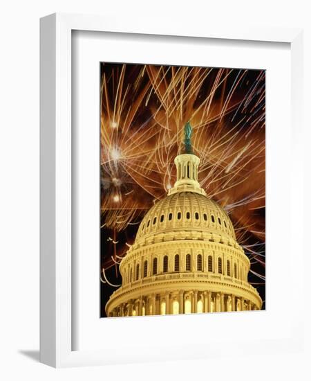 U.S. Capitol Building-Joseph Sohm-Framed Photographic Print