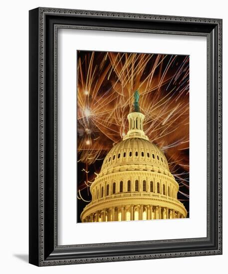 U.S. Capitol Building-Joseph Sohm-Framed Photographic Print