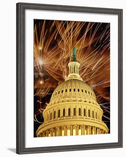 U.S. Capitol Building-Joseph Sohm-Framed Photographic Print