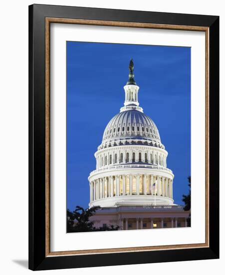 U.S. Capitol dome-Raimund Koch-Framed Photographic Print