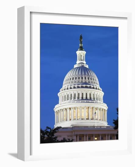 U.S. Capitol dome-Raimund Koch-Framed Photographic Print