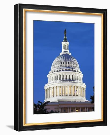 U.S. Capitol dome-Raimund Koch-Framed Photographic Print