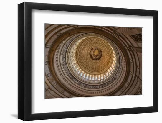 U S Capitol Rotunda-Steve Gadomski-Framed Photographic Print