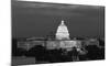U.S. Capitol, Washington, D.C. Number 2 - B&W-Carol Highsmith-Mounted Art Print
