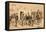 U.S. Cavalry Hunting Garza Men on the Rio Grande, C.1892 (W/C on Paper)-Frederic Remington-Framed Premier Image Canvas