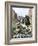 U.S. Cavalry Soldier Shooting Apache Sheep-Herders in a Canyon-null-Framed Giclee Print