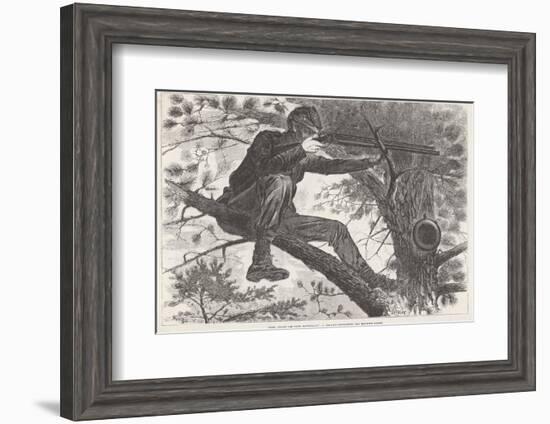 U.S. Civil War Sharpshooter-Winslow Homer-Framed Photographic Print