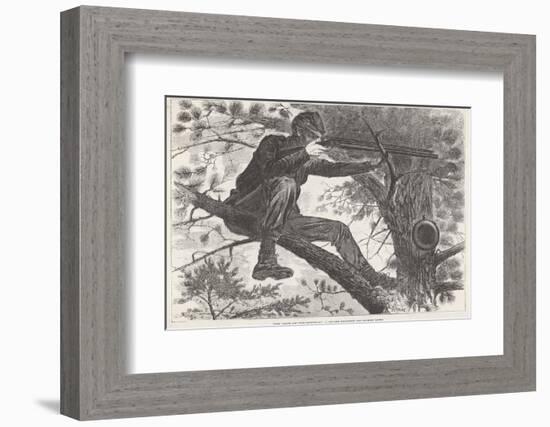 U.S. Civil War Sharpshooter-Winslow Homer-Framed Photographic Print