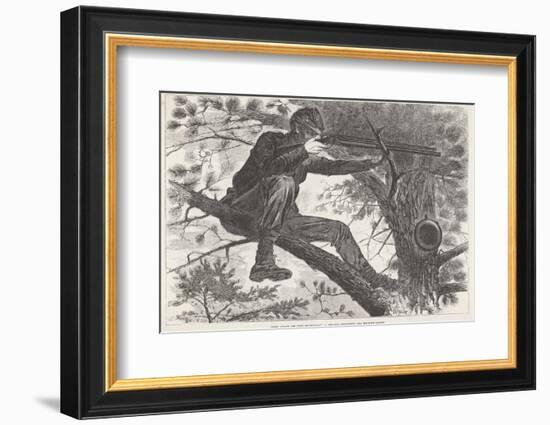 U.S. Civil War Sharpshooter-Winslow Homer-Framed Photographic Print