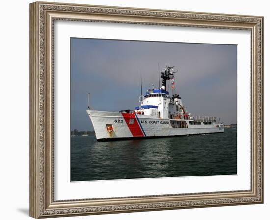 U.S. Coast Guard Cutter Steadfast-Stocktrek Images-Framed Photographic Print