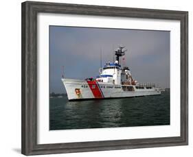 U.S. Coast Guard Cutter Steadfast-Stocktrek Images-Framed Photographic Print