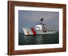 U.S. Coast Guard Cutter Steadfast-Stocktrek Images-Framed Photographic Print