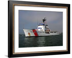 U.S. Coast Guard Cutter Steadfast-Stocktrek Images-Framed Photographic Print
