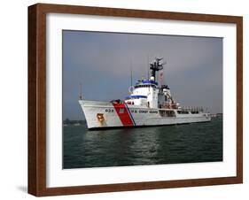 U.S. Coast Guard Cutter Steadfast-Stocktrek Images-Framed Photographic Print