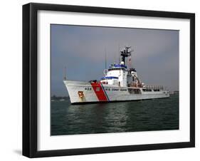 U.S. Coast Guard Cutter Steadfast-Stocktrek Images-Framed Photographic Print