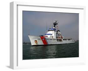 U.S. Coast Guard Cutter Steadfast-Stocktrek Images-Framed Photographic Print