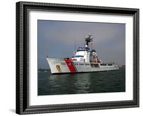 U.S. Coast Guard Cutter Steadfast-Stocktrek Images-Framed Photographic Print