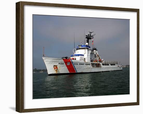 U.S. Coast Guard Cutter Steadfast-Stocktrek Images-Framed Photographic Print