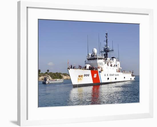 U.S. Coast Guard Cutter USCGC Seneca-Stocktrek Images-Framed Photographic Print