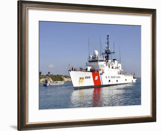 U.S. Coast Guard Cutter USCGC Seneca-Stocktrek Images-Framed Photographic Print