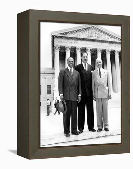 U.S. Court Desegregation Ruling-Associated Press-Framed Premier Image Canvas