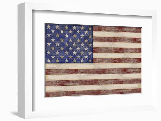 U.S. Flag-Sparx Studio-Framed Giclee Print