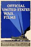 United States Official Films Shown Here-U.S. Gov't-Mounted Art Print