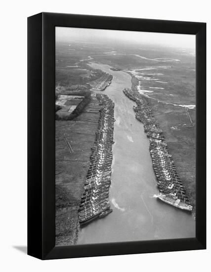 U.S. Liberty Ships-Tony Linck-Framed Premier Image Canvas