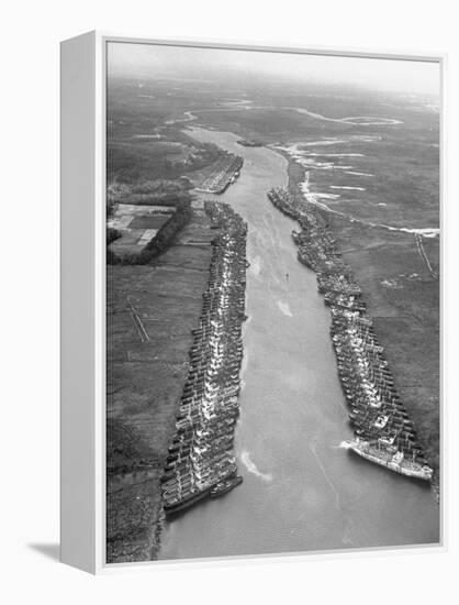 U.S. Liberty Ships-Tony Linck-Framed Premier Image Canvas