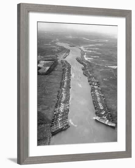 U.S. Liberty Ships-Tony Linck-Framed Premium Photographic Print