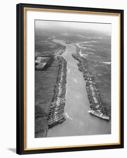 U.S. Liberty Ships-Tony Linck-Framed Premium Photographic Print