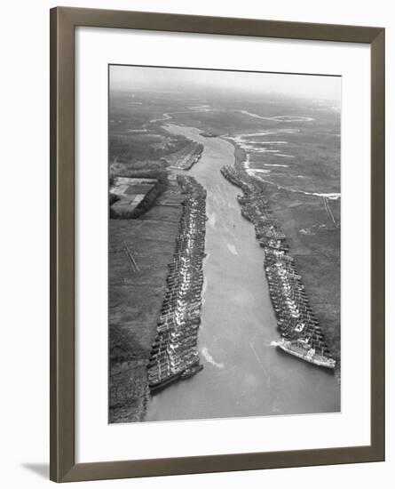 U.S. Liberty Ships-Tony Linck-Framed Premium Photographic Print