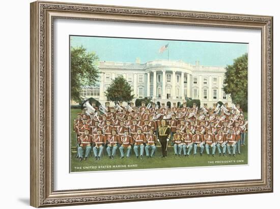 U.S. Marine Band at White House-null-Framed Art Print