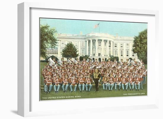 U.S. Marine Band at White House-null-Framed Art Print