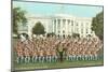U.S. Marine Band at White House-null-Mounted Art Print