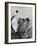 U.S. Marines and a Chaplain Celebrate Catholic Communion During the Battle of Iwo Jima-null-Framed Photo