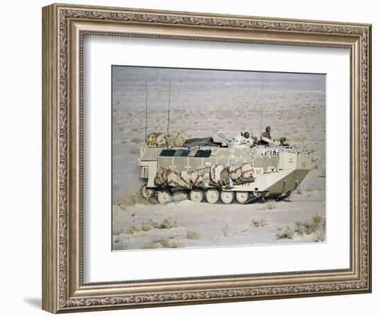 U.S. Marines Assanct Amphibian Vehicle-Bob Daugherty-Framed Photographic Print