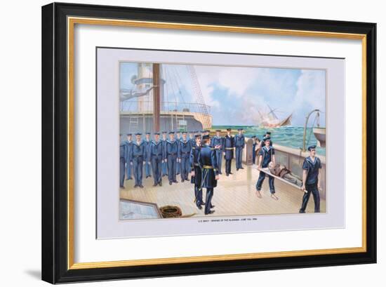 U.S. Navy: Alabama-Werner-Framed Art Print