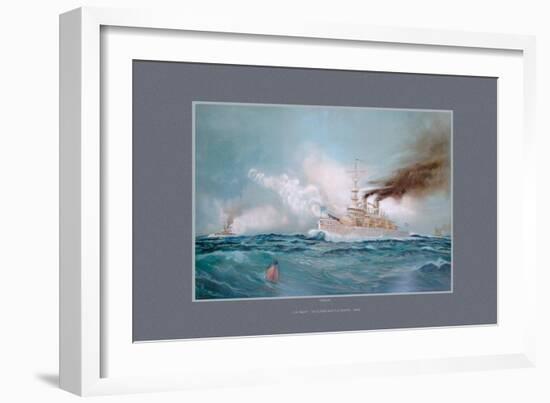 U.S. Navy: Indiana-Werner-Framed Art Print