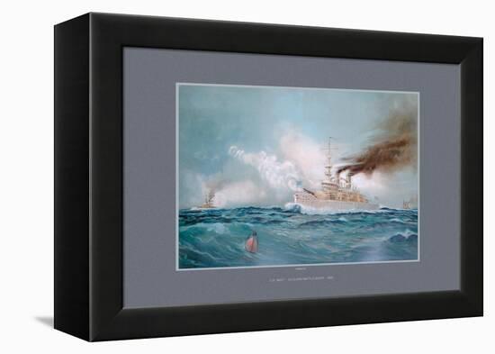 U.S. Navy: Indiana-Werner-Framed Stretched Canvas