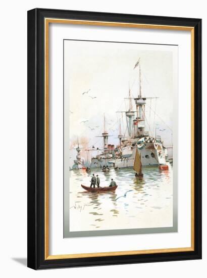 U.S. Navy: Power-Willy Stower-Framed Art Print