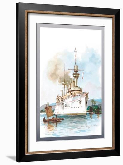 U.S. Navy: Strength-Willy Stower-Framed Art Print