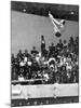 U.S. Platform Diver Frank Gorman Competing in Olympics-Art Rickerby-Mounted Premium Photographic Print