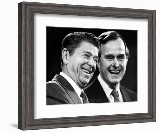 U.S. President-Elect Ronald Reagan-null-Framed Photographic Print