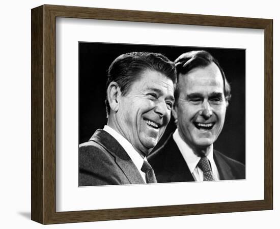 U.S. President-Elect Ronald Reagan-null-Framed Photographic Print