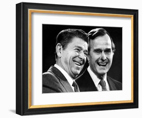 U.S. President-Elect Ronald Reagan-null-Framed Photographic Print